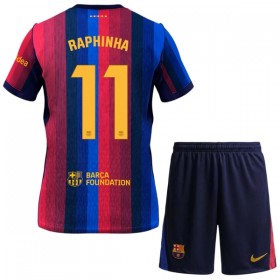 Dječji Nogometni Dres FC Barcelona Raphinha 11 Domaći 2026-27