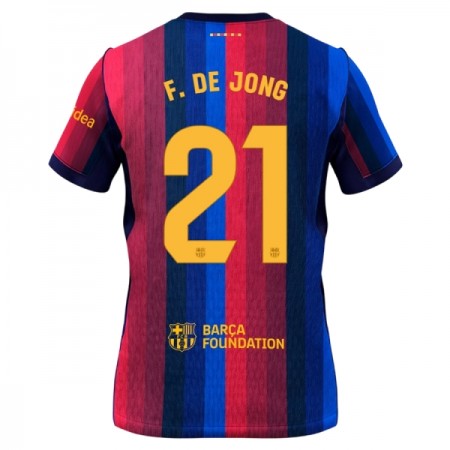 Nogometni Dres FC Barcelona F. De Jong 21 Domaći 2026-27
