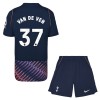 Dječji Nogometni Dres Tottenham Hotspur Van De Ven 37 Gostujući 2026-27 Dječji Nogometni Dres Tottenham Hotspur Van De Ven 37 Gostujući 2026-27