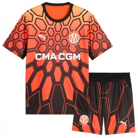Dječji Nogometni Dres Olympique de Marseille Domaći 2026-27 Naranča