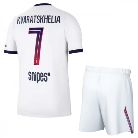 Dječji Nogometni Dres Paris Saint-Germain Kvaratskhelia 7 Gostujući 2026-27 Dječji Nogometni Dres Paris Saint-Germain Kvaratskhelia 7 Gostujući 2026-27