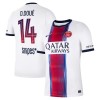 Nogometni Dres Paris Saint-Germain Desire Doue 14 Gostujući 2026-27 Nogometni Dres Paris Saint-Germain Desire Doue 14 Gostujući 2026-27