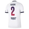 Nogometni Dres Paris Saint-Germain Hakimi 2 Gostujući 2026-27