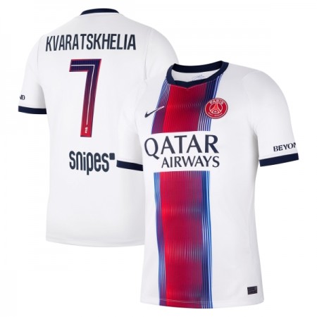 Nogometni Dres Paris Saint-Germain Kvaratskhelia 7 Gostujući 2026-27