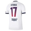Nogometni Dres Paris Saint-Germain Vitinha 17 Gostujući 2026-27