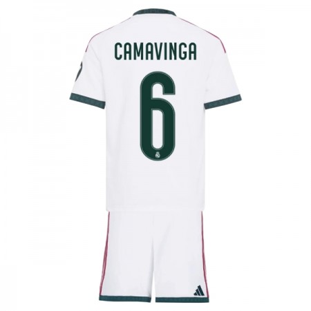 Dječji Nogometni Dres Real Madrid Camavinga 6 Domaći 2026-27 Dječji Nogometni Dres Real Madrid Camavinga 6 Domaći 2026-27