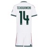 Dječji Nogometni Dres Real Madrid Tchouameni 14 Domaći 2026-27