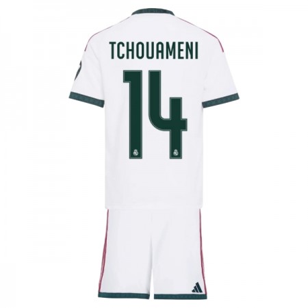 Dječji Nogometni Dres Real Madrid Tchouameni 14 Domaći 2026-27