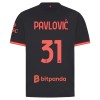 Nogometni Dres AC Milan Pavlovic 31 Treći 2026-27 Nogometni Dres AC Milan Pavlovic 31 Treći 2026-27
