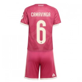 Dječji Nogometni Dres Real Madrid Camavinga 6 Treći 2026-27