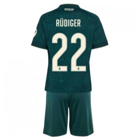 Dječji Nogometni Dres Real Madrid Rudiger 22 Gostujući 2026-27