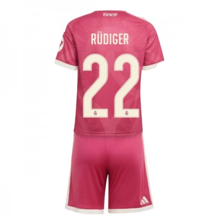 Dječji Nogometni Dres Real Madrid Rudiger 22 Treći 2026-27 Dječji Nogometni Dres Real Madrid Rudiger 22 Treći 2026-27