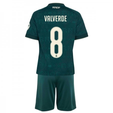 Dječji Nogometni Dres Real Madrid Valverde 8 Gostujući 2026-27 Dječji Nogometni Dres Real Madrid Valverde 8 Gostujući 2026-27