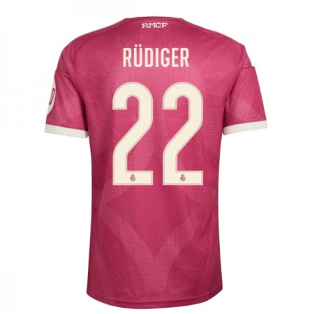 Nogometni Dres Real Madrid Rudiger 22 Treći 2026-27 Nogometni Dres Real Madrid Rudiger 22 Treći 2026-27
