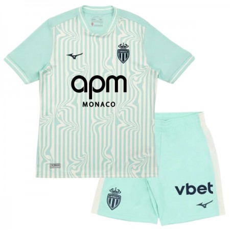 Dječji Nogometni Dres AS Monaco Treći 2026-27 Dječji Nogometni Dres AS Monaco Treći 2026-27