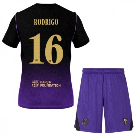 Dječji Nogometni Dres FC Barcelona Rodrigo 16 Gostujući 2026-27 Dječji Nogometni Dres FC Barcelona Rodrigo 16 Gostujući 2026-27