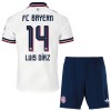 Dječji Nogometni Dres FC Bayern München Luis Diaz 14 Gostujući 2026-27 Dječji Nogometni Dres FC Bayern München Luis Diaz 14 Gostujući 2026-27