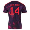 Nogometni Dres FC Bayern München Luis Diaz 14 Treći 2026-27 Nogometni Dres FC Bayern München Luis Diaz 14 Treći 2026-27