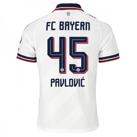 Nogometni Dres FC Bayern München Pavlovic 45 Gostujući 2026-27 Nogometni Dres FC Bayern München Pavlovic 45 Gostujući 2026-27