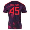Nogometni Dres FC Bayern München Pavlovic 45 Treći 2026-27 Nogometni Dres FC Bayern München Pavlovic 45 Treći 2026-27