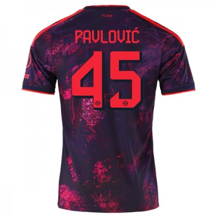 Nogometni Dres FC Bayern München Pavlovic 45 Treći 2026-27 Nogometni Dres FC Bayern München Pavlovic 45 Treći 2026-27