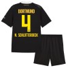 Dječji Nogometni Dres Borussia Dortmund N. Schlotterbeck 4 Gostujući 2026-27 Dječji Nogometni Dres Borussia Dortmund N. Schlotterbeck 4 Gostujući 2026-27