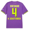 Nogometni Dres Borussia Dortmund N. Schlotterbeck 4 Treći 2026-27 Nogometni Dres Borussia Dortmund N. Schlotterbeck 4 Treći 2026-27