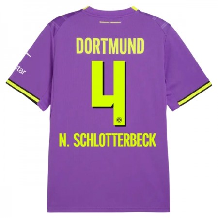 Nogometni Dres Borussia Dortmund N. Schlotterbeck 4 Treći 2026-27 Nogometni Dres Borussia Dortmund N. Schlotterbeck 4 Treći 2026-27