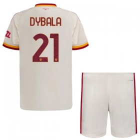 Dječji Nogometni Dres AS Roma Dybala 21 Gostujući 2026-27