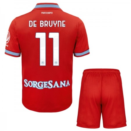 Dječji Nogometni Dres SSC Napoli De Bruyne 11 Treći 2026-27 Dječji Nogometni Dres SSC Napoli De Bruyne 11 Treći 2026-27