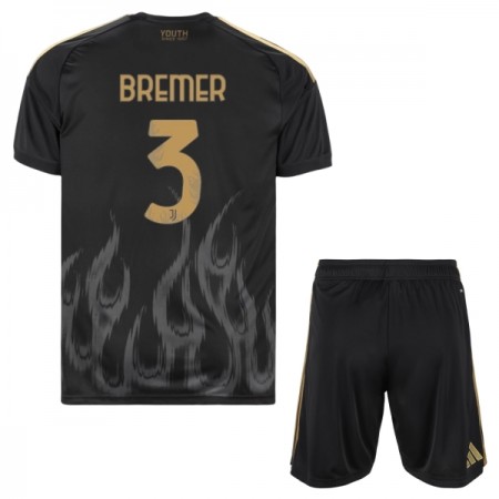 Dječji Nogometni Dres Juventus Bremer 3 Treći 2026-27 Dječji Nogometni Dres Juventus Bremer 3 Treći 2026-27