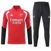 Arsenal Sweatshirt Za Trening Četvrt Zip 2026-27 Crvena Arsenal Sweatshirt Za Trening Četvrt Zip 2026-27 Crvena