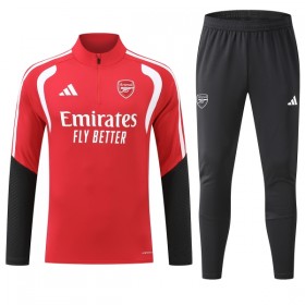 Arsenal Sweatshirt Za Trening Četvrt Zip 2026-27 Crvena
