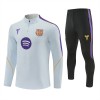 Barcelona Sweatshirt Za Trening Četvrt Zip 2026-27 Bijela Barcelona Sweatshirt Za Trening Četvrt Zip 2026-27 Bijela