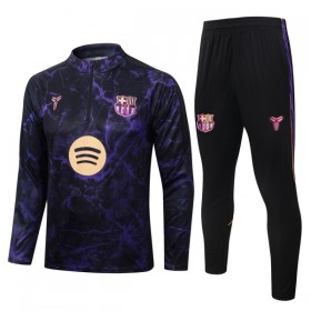 Barcelona Sweatshirt Za Trening Četvrt Zip 2026-27 Crna