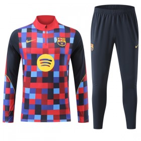 Barcelona Sweatshirt Za Trening Četvrt Zip 2026-27 Crvena