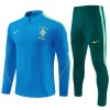 Brazil Sweatshirt Za Trening Četvrt Zip 2026-27 Plava Brazil Sweatshirt Za Trening Četvrt Zip 2026-27 Plava