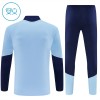 Dječji Ajax Sweatshirt Za Trening Četvrt Zip 2026-27 Plava