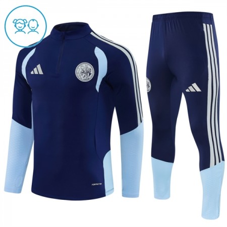 Dječji Ajax Sweatshirt Za Trening Četvrt Zip 2026-27 Plava