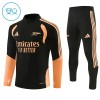 Dječji Arsenal Sweatshirt Za Trening Četvrt Zip 2026-27 Crna