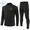 Dječji Arsenal Sweatshirt Za Trening Četvrt Zip 2026-27 Crna Dječji Arsenal Sweatshirt Za Trening Četvrt Zip 2026-27 Crna
