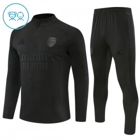 Dječji Arsenal Sweatshirt Za Trening Četvrt Zip 2026-27 Crna