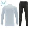 Dječji Barcelona Sweatshirt Za Trening Četvrt Zip 2026-27 Bijela