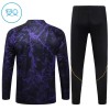 Dječji Barcelona Sweatshirt Za Trening Četvrt Zip 2026-27 Crna