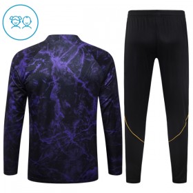 Dječji Barcelona Sweatshirt Za Trening Četvrt Zip 2026-27 Crna