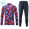 Dječji Barcelona Sweatshirt Za Trening Četvrt Zip 2026-27 Crvena