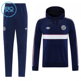 Dječji Bayern München Hoodie Sweatshirt Za Trening 2026-27 Navy
