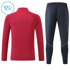Dječji FC Barcelona Sweatshirt Za Trening Četvrt Zip 2026-27 Crvena
