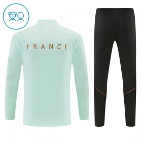 Dječji Francuska Sweatshirt Za Trening Četvrt Zip 2026-27 Bijela