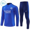 Dječji Inter Milan Sweatshirt Za Trening Četvrt Zip 2026-27 Plava Dječji Inter Milan Sweatshirt Za Trening Četvrt Zip 2026-27 Plava